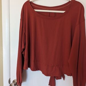 We The Free Rust Crop Top